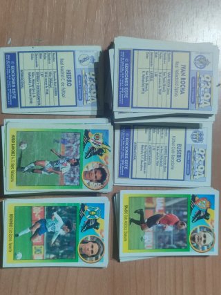 Cromos de ediciones este temp 92/93, 333 en total