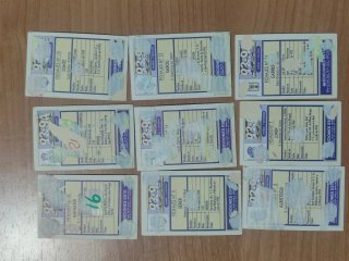 Cromos de ediciones este temp 92/93, 333 en total