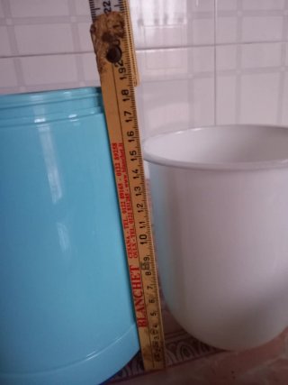 Termos per pranzo blu e azzurro