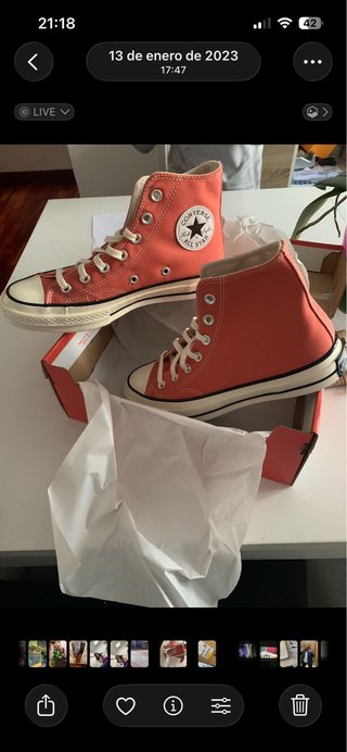 Converse Chuck 70 Coral