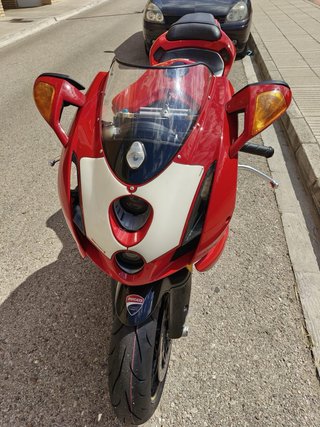 Ducati 999S Roja y Blanca