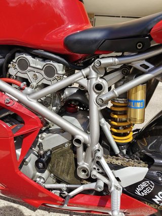 Ducati 999S Roja y Blanca