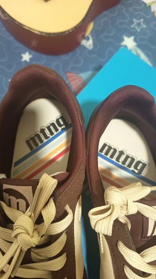 Zapatillas Mustang Marrón y Beige Talla X