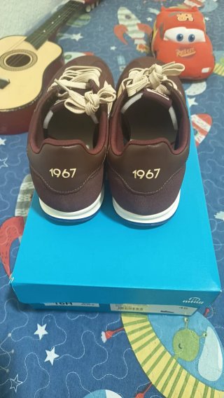 Zapatillas Mustang Marrón y Beige Talla X