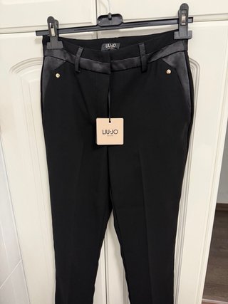 Pantaloni Liu Jo Neri Taglia M