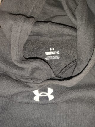 Sudadera Under Armour Negra niño