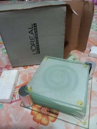 Sottobicchieri L'Oréal in vetro