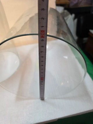 Conjunto 2 Hurnas Cristal Transparentes