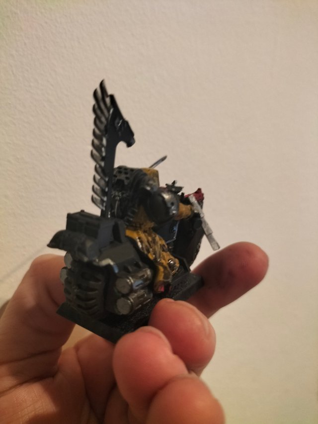 Warhammer 40k Dark Angels Moto ala del cuervo