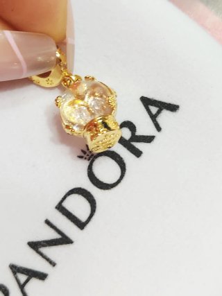 Charm Colgante Globo Corazón Copo de Nieve
