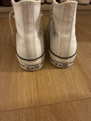 Botas Converse Piel Plataforma Blancas