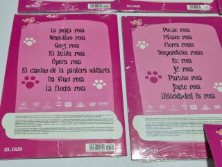 Lote 9 DVD La Pantera Rosa - 72 Episodios