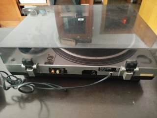 Giradischi Akiyama DJ-1200 Argento portacassette nuovo