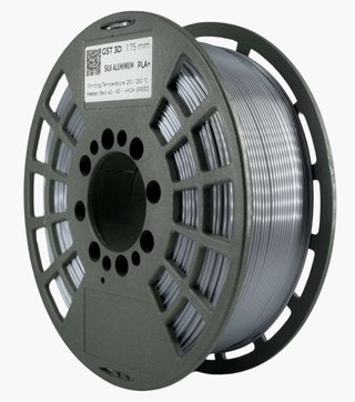 PLA Seda Aluminio Filamento 1kgr 1.75mm