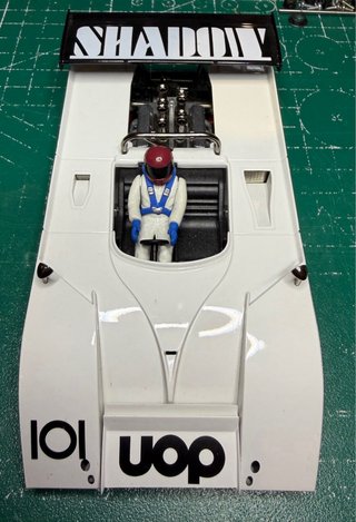 Coche Scalextric Shadow MKII (MG Vanquish)