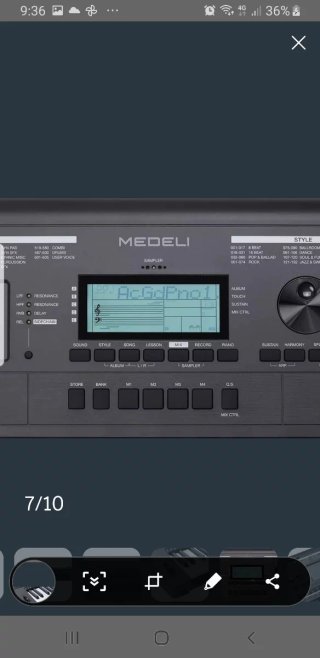 Medeli MK401 Teclado Electrónico
