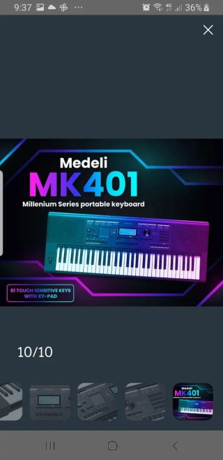Medeli MK401 Teclado Electrónico