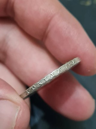 Moneda de Plata L.500 Italia