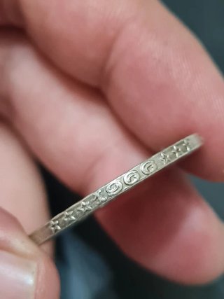 Moneda de Plata L.500 Italia