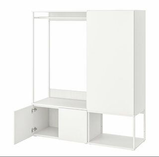 Armario modular Ikea Platsa Blanco. 2 módulos