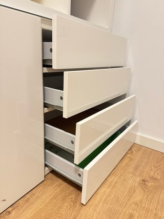 Armario organizador blanco