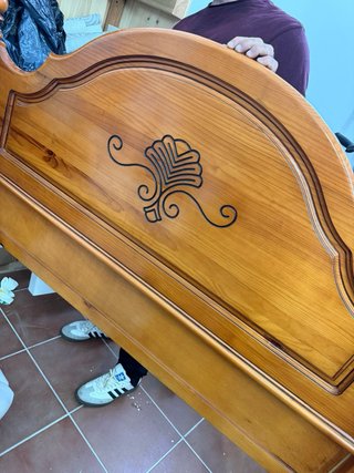 Dormitorio provenzal madera maciza