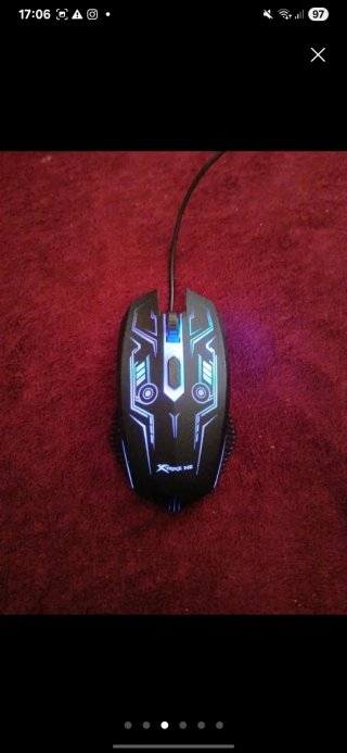 Ratón Gaming Xtrike Me GM-818 Negro
