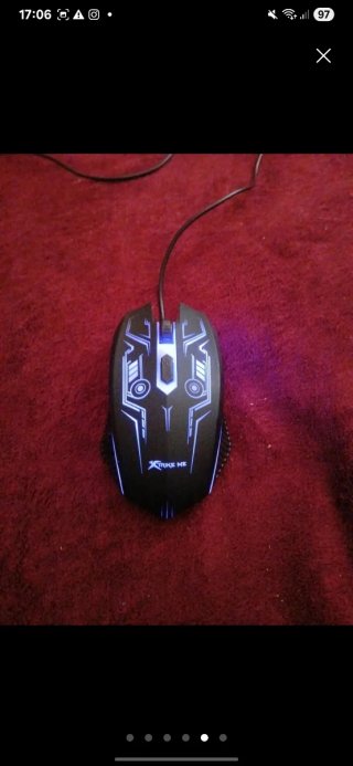 Ratón Gaming Xtrike Me GM-818 Negro