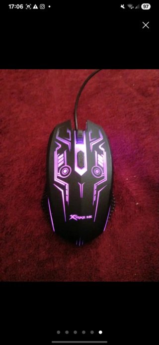 Ratón Gaming Xtrike Me GM-818 Negro