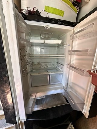 Frigorífico Congelador Negro