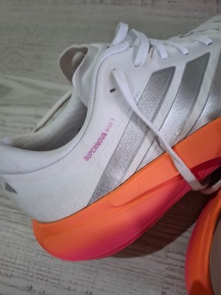 Adidas Supernova Rise 3 Blancas Naranja