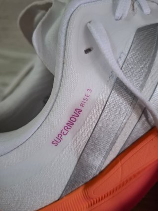 Adidas Supernova Rise 3 Blancas Naranja