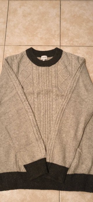 Jersey Celio Blanco Talla L. Gris Talla XL