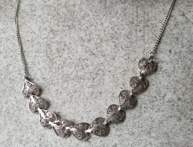 Collares plata de ley