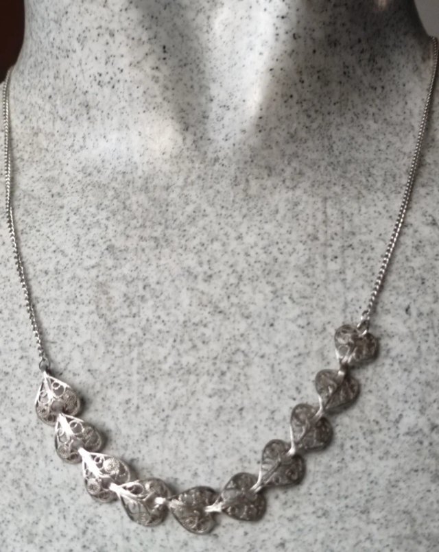 Collares plata de ley