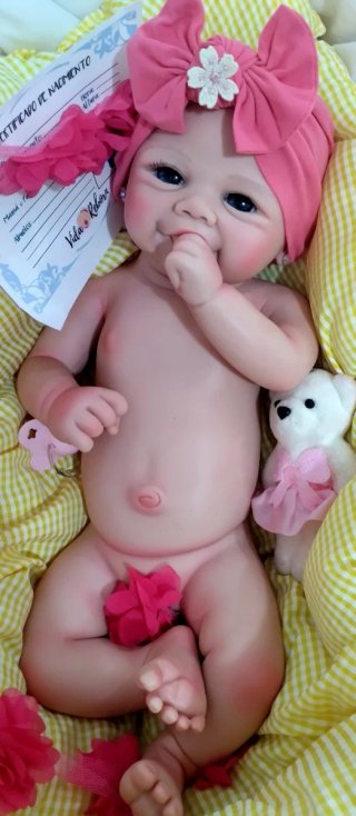 Bebé Reborn Silicona Completa