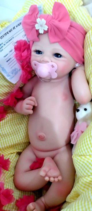 Bebé Reborn Silicona Completa