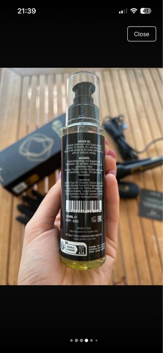 Piastra iRossi2 Salon Pro Styler Golden Curl