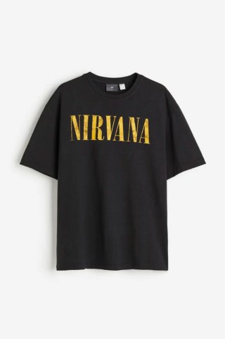 Camiseta Nirvana H&M Talla M