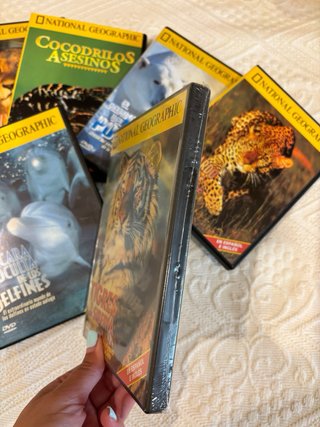 Lote 6 DVDs National Geographic