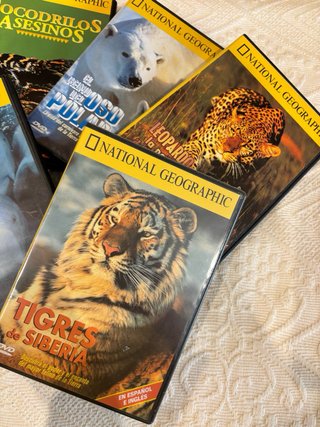 Lote 6 DVDs National Geographic