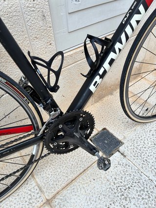 Bicicleta Carretera Btwin Talla L Roja/Negra