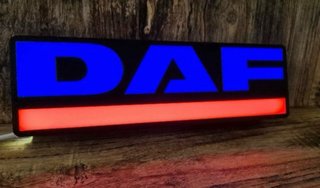 Lámpara DAF LED Azul y Roja