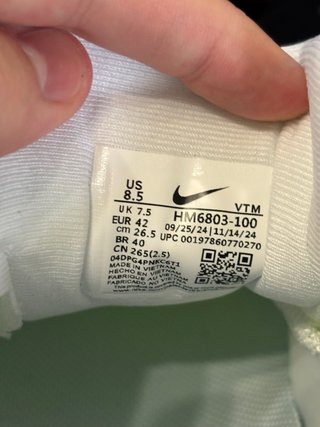 Nike Vomero 18 Verde/Blanco