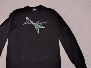 Sudadera Karl Lagerfeld Guitarra Negra