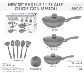 Set Padelle DGBAVARIA Marrone