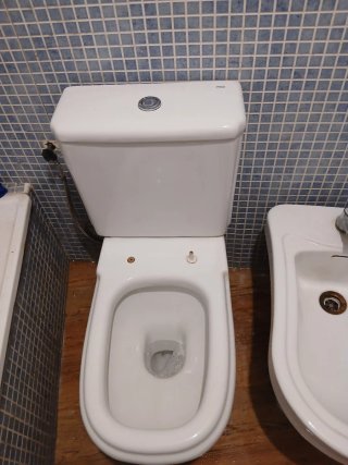 Taza de baño Roca blanca