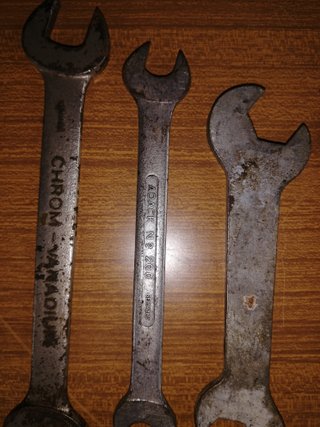 Set 8 Chiavi Inglesi Doppie Vintage