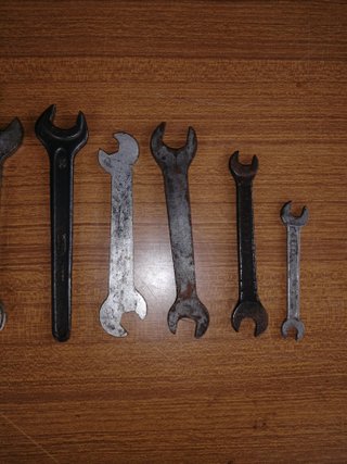 Set 8 Chiavi Inglesi Doppie Vintage