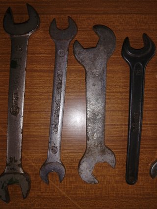 Set 8 Chiavi Inglesi Doppie Vintage